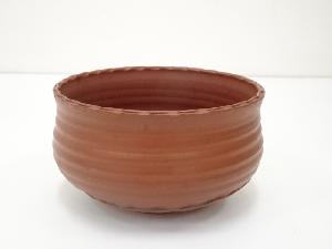 JAPANESE TEA CEREMONY / KENSUI(SLOP BASIN) / RED CLAY